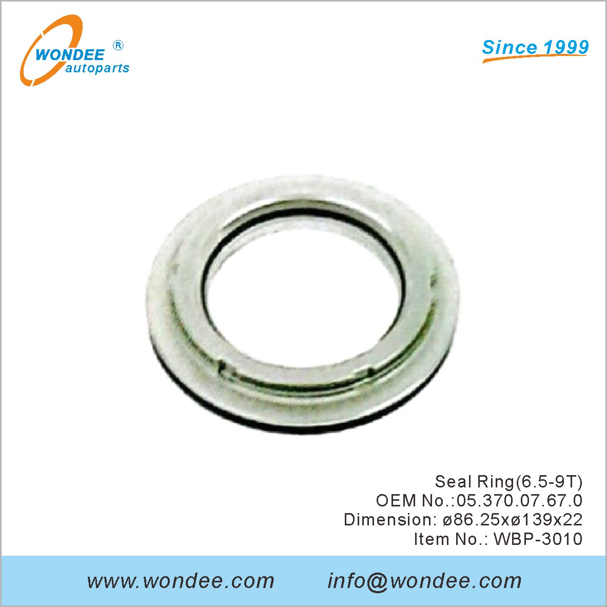 Seal Ring(65-9T) OEM 0537007670 for BPW from WONDEE