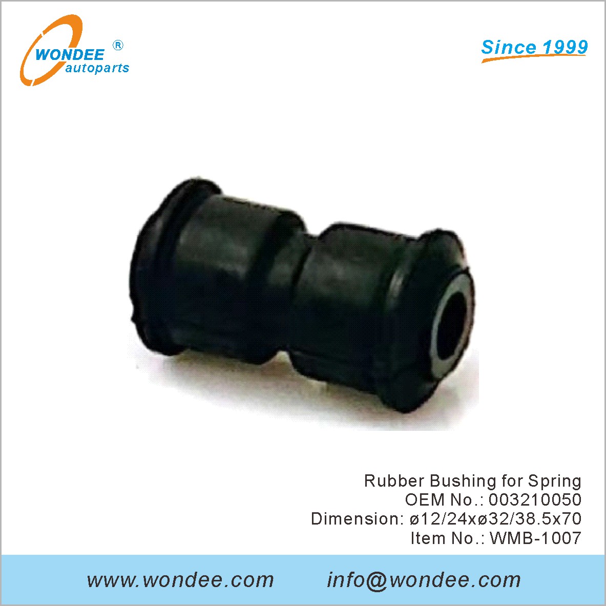 Rubber Bushing for Spring OEM 003210050 for Benz from WONDEE