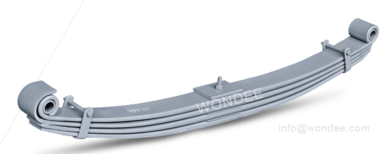 A double eye parabolic leaf spring for heavy duty Hino trucks from a China manufacturer/WONDEE Autoparts