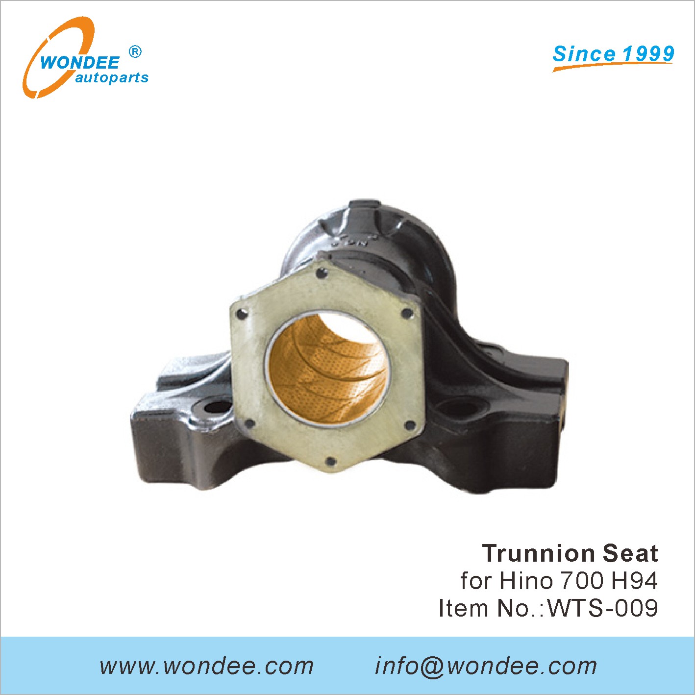 Trunnion Seats for Different Types of Trucks