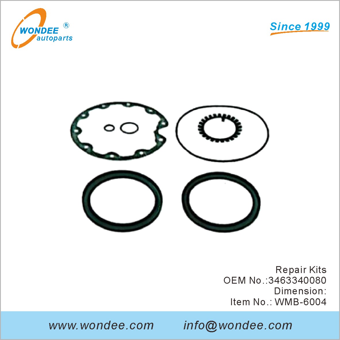 Repair Kits OEM 3463340080 for Benz from WONDEE