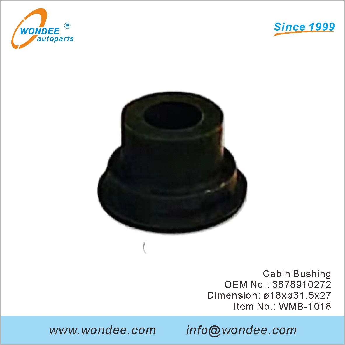 Cabin Bushing OEM 3878910272 for Benz from WONDEE