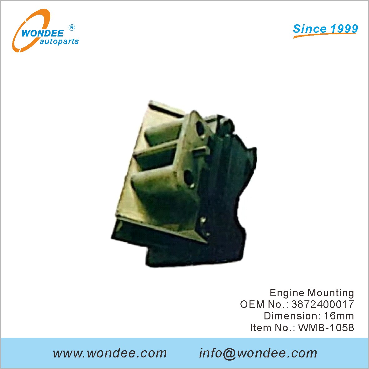 Engine Mounting OEM 3872400017 for Benz from WONDEE