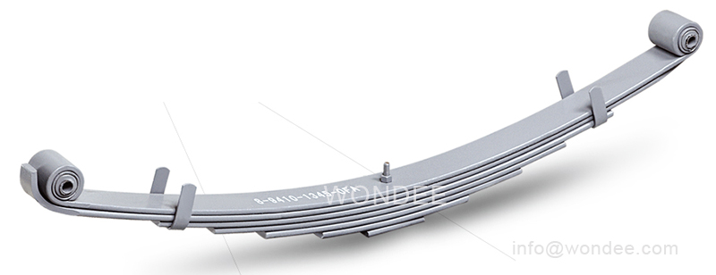 A double eye light duty leaf spring for Toyota pickup from a China manufacturer/WONDEE Autoparts
