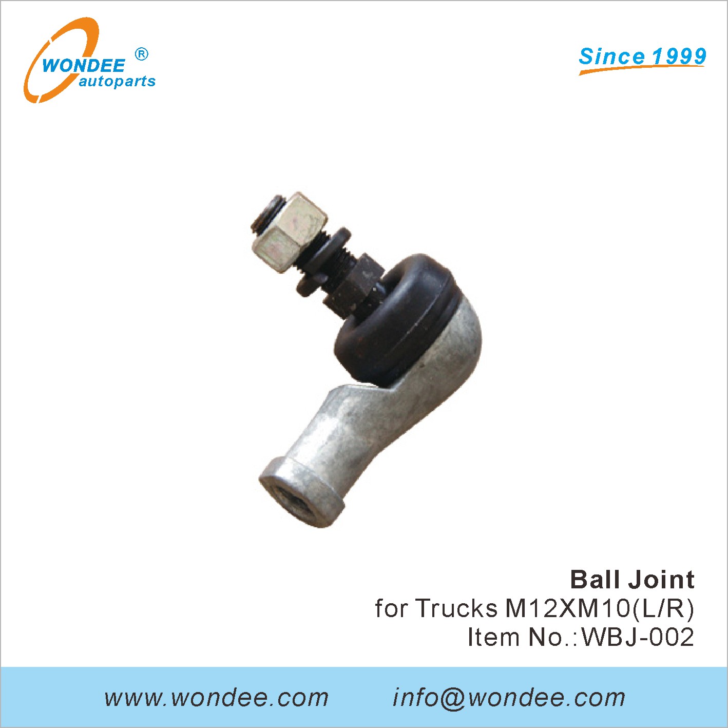 Ball Joints, Tie Rods and Camshafts for Trucks