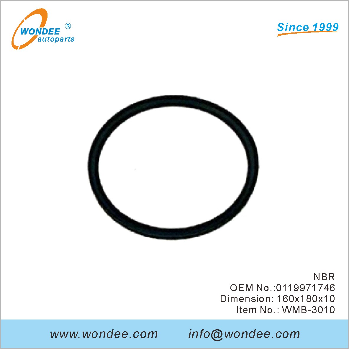 NBR OEM 0119971746 for Benz from WONDEE