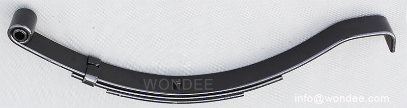A single eye small size leaf spring for boat trailers from a China manufacturer/WONDEE Autoparts