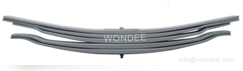 A parabolic leaf spring for heavy duty semi trailers and truck suspensions from a China manufacturer/WONDEE Autoparts