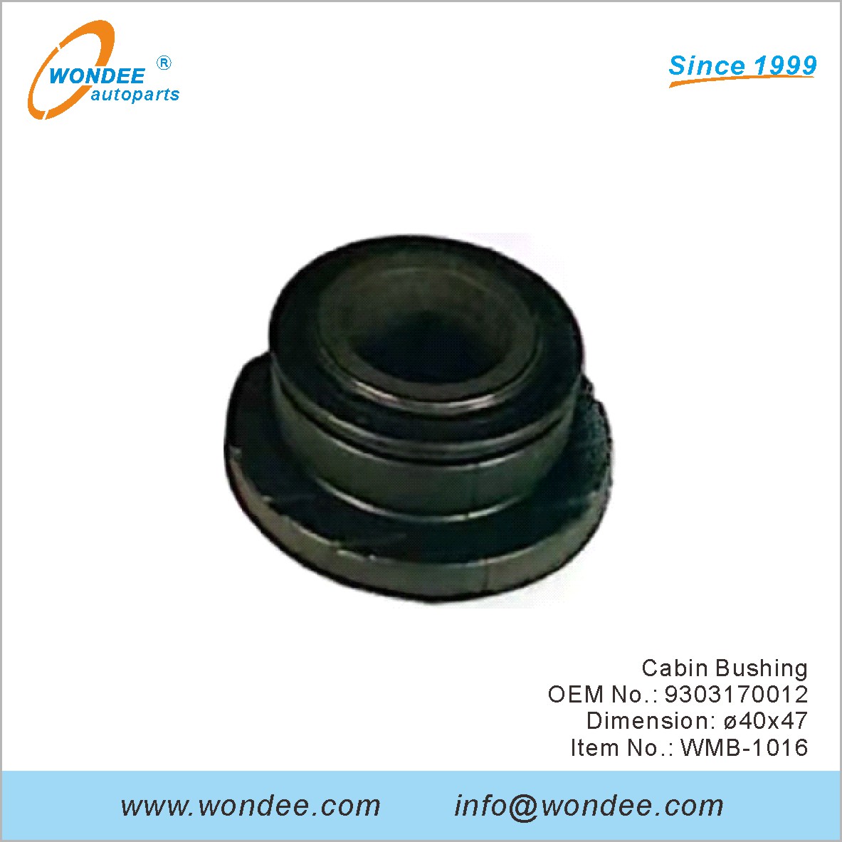 Cabin Bushing OEM 9303170012 for Benz from WONDEE