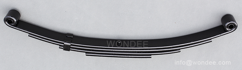 A double eye small size leaf spring for boat trailers from a China manufacturer/WONDEE Autoparts