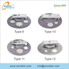 16 Inch 20 Inch Flanged Aluminum Alloy Steel Petroleum Manhole Cover for Fuel Tanker Truck Parts