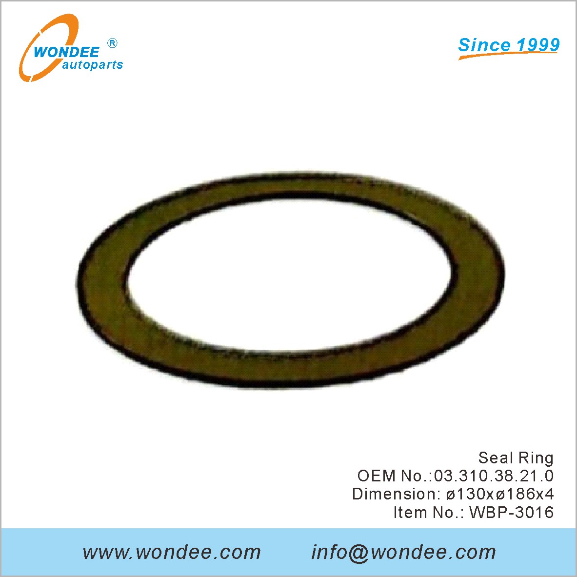 Seal Ring OEM 0331038210 for BPW from WONDEE