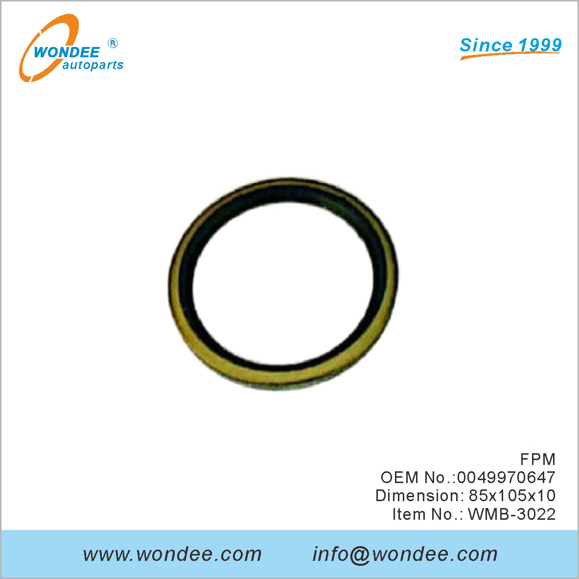 FPM OEM 0049970647 for Benz from WONDEE