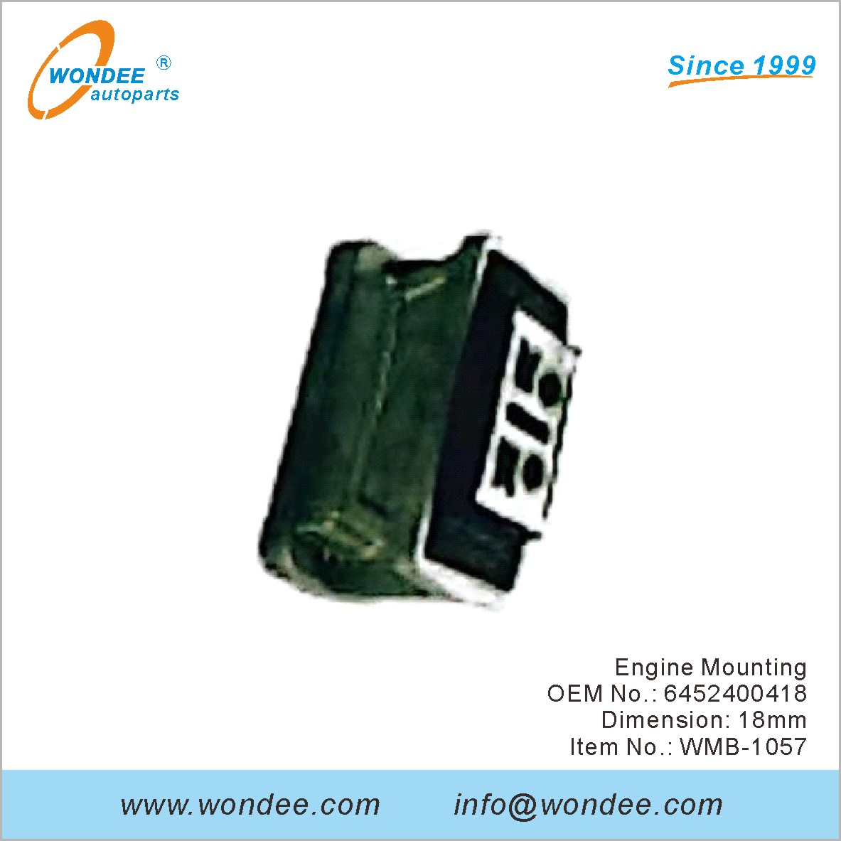 Engine Mounting OEM 6452400418 for Benz from WONDEE
