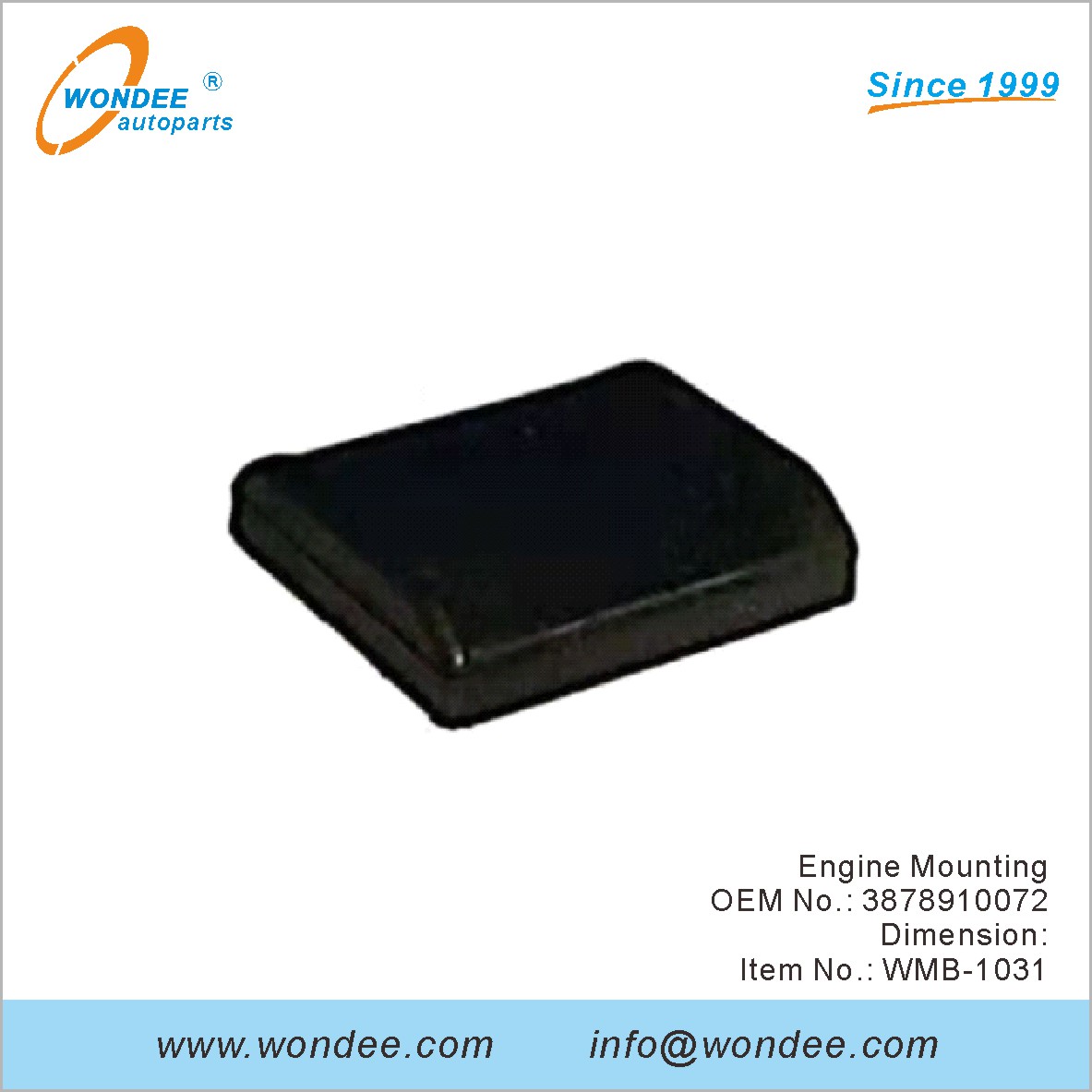 Engine Mounting OEM 3878910072 for Benz from WONDEE