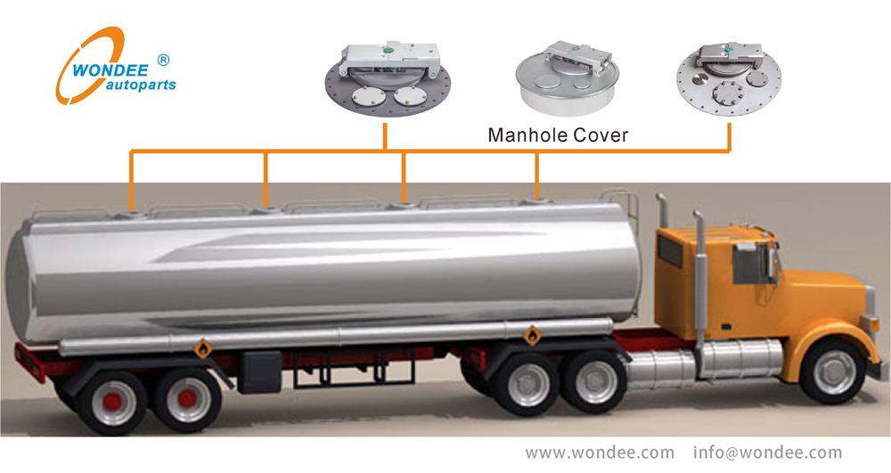 Application of tanker manhole cover from WONDEE Autoparts