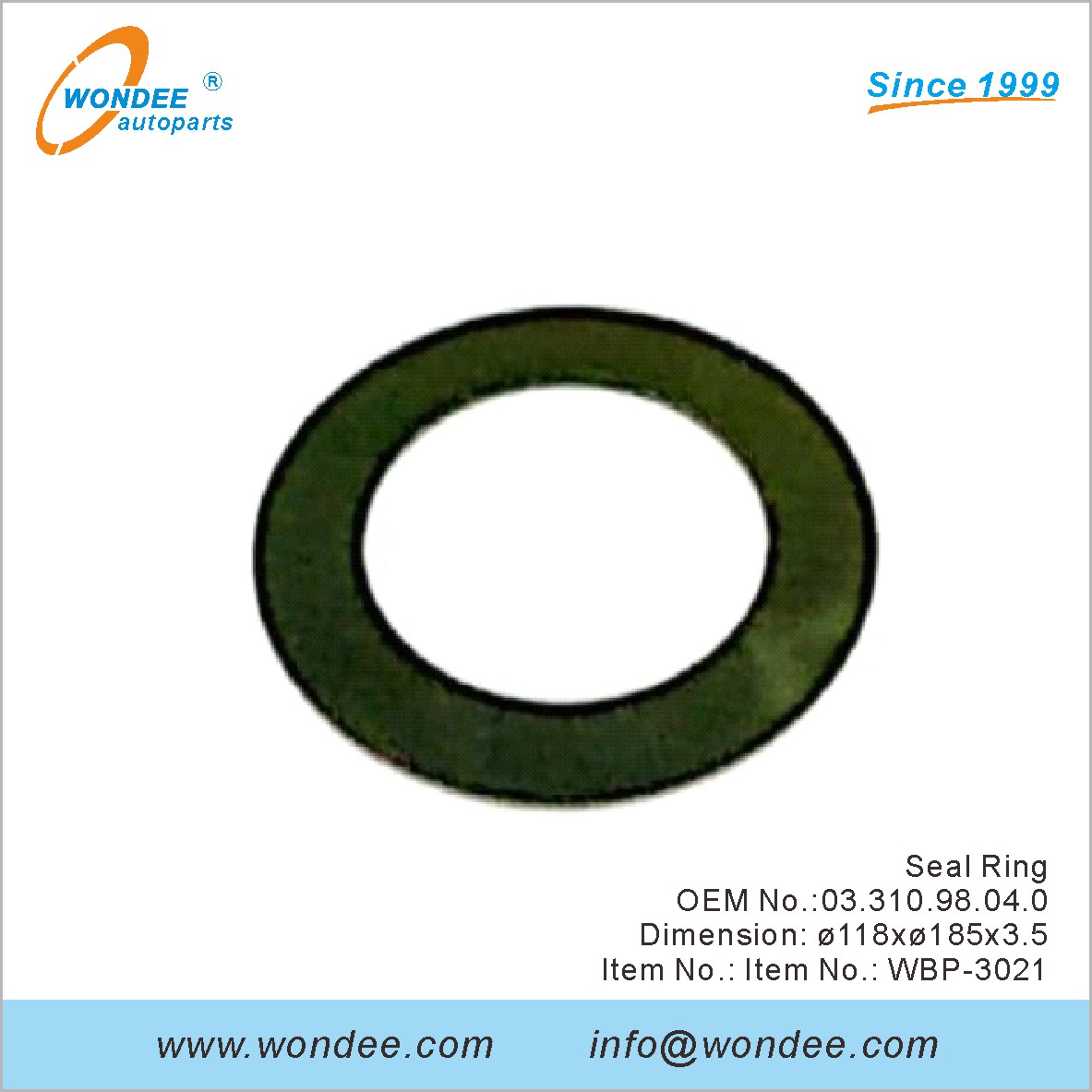 Seal Ring OEM 0331098040 for BPW from WONDEE