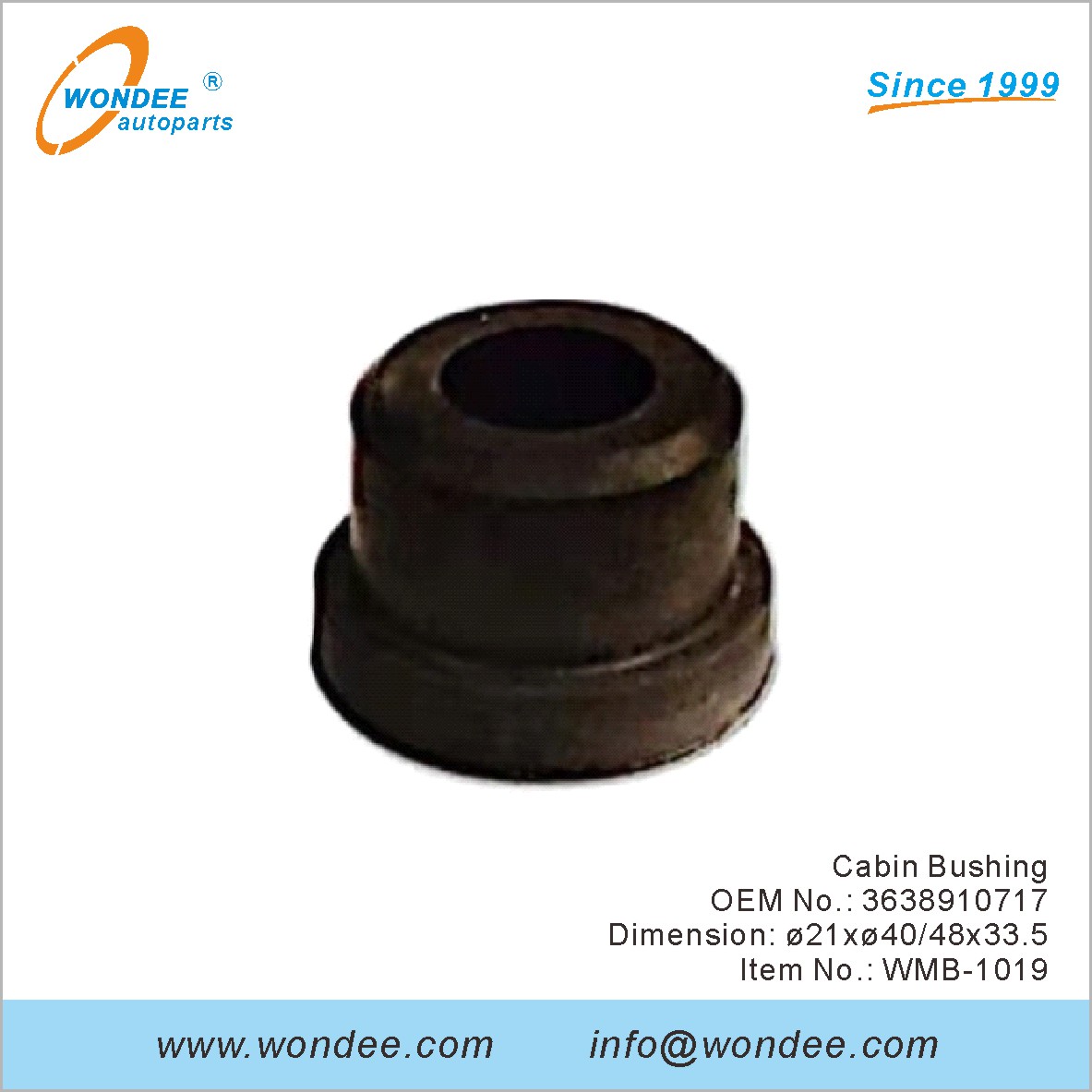 Cabin Bushing OEM 3638910717 for Benz from WONDEE