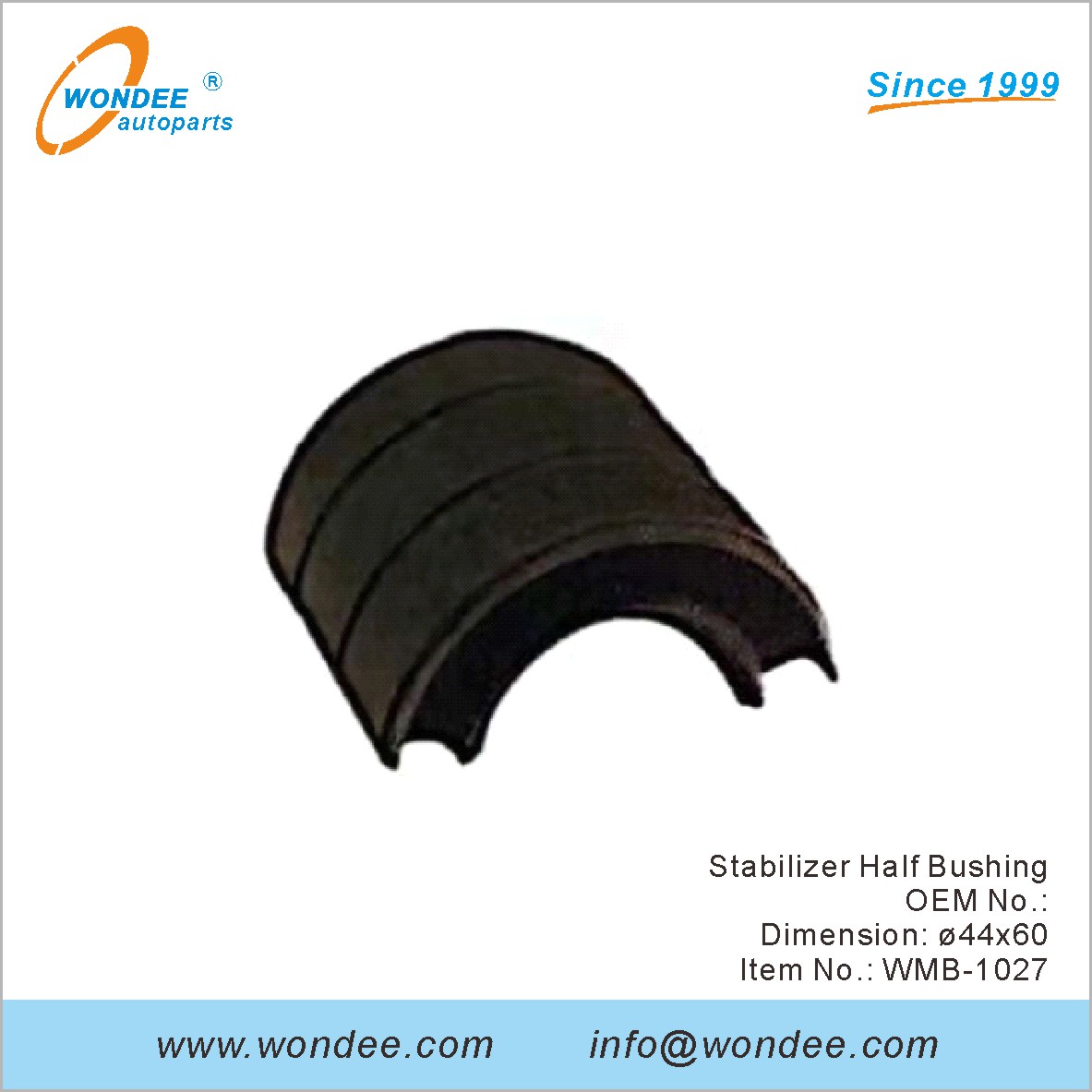 Stabilizer Half Bushing OEM for Benz from WONDEE