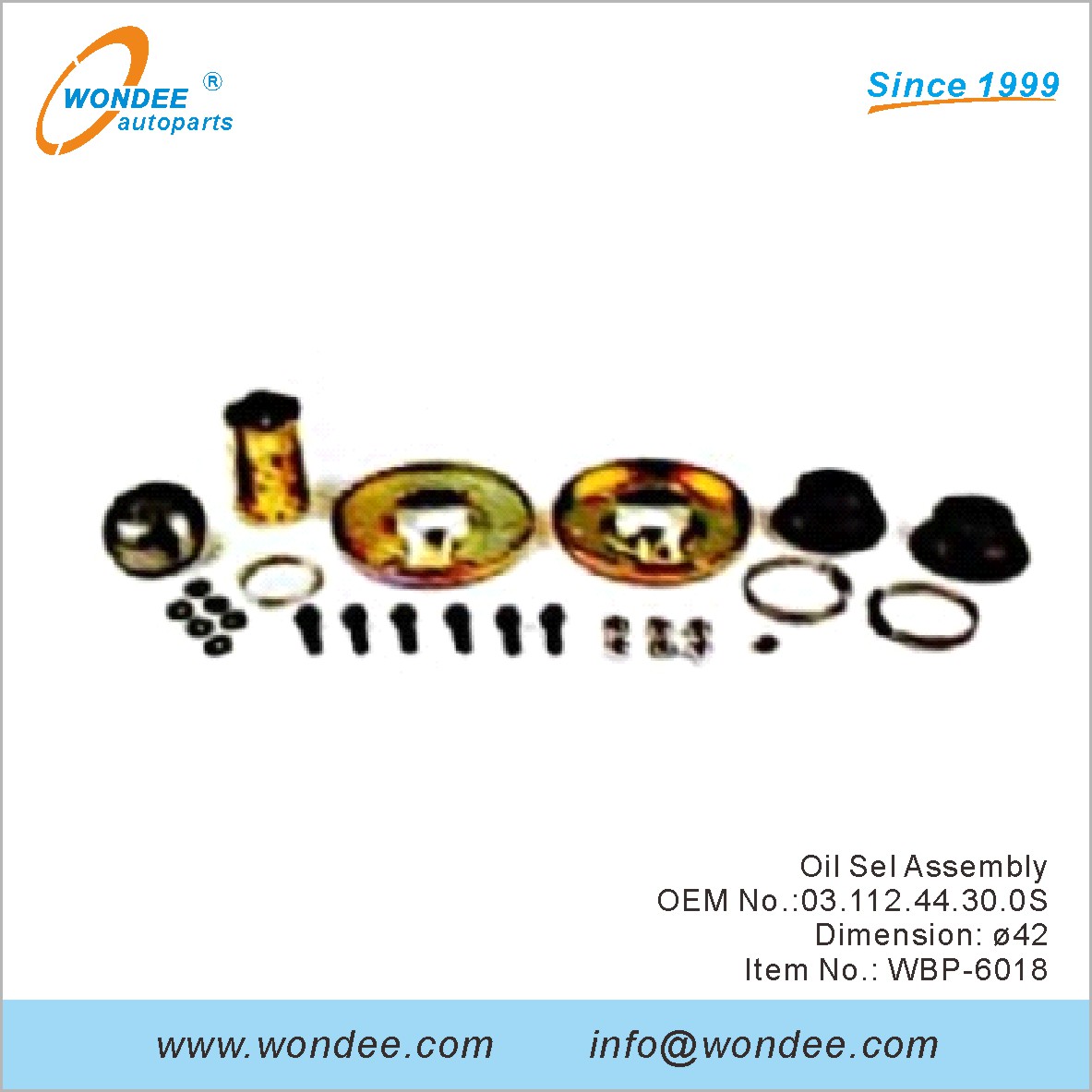 Oil Sel Assembly OEM 0311244300S for BPW from WONDEE