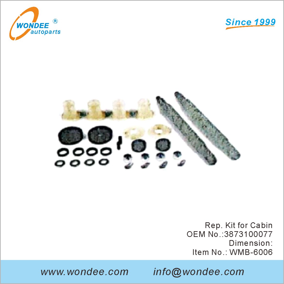 Rep. Kit for Cabin OEM 3873100077 for Benz from WONDEE