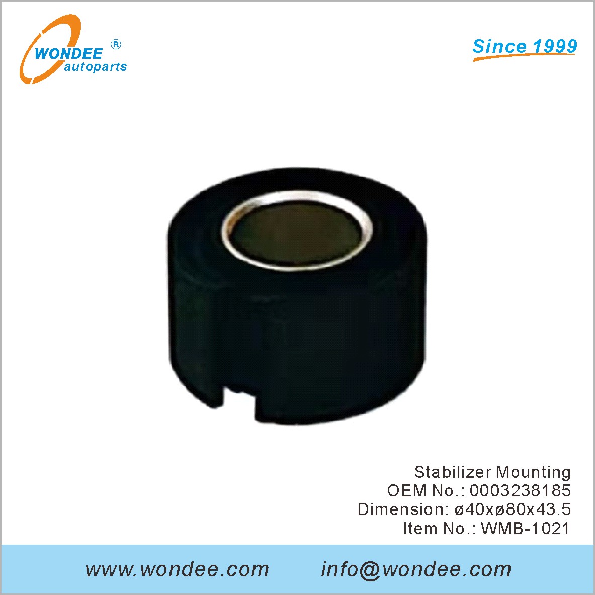 Stabilizer Mounting OEM 0003238185 for Benz from WONDEE