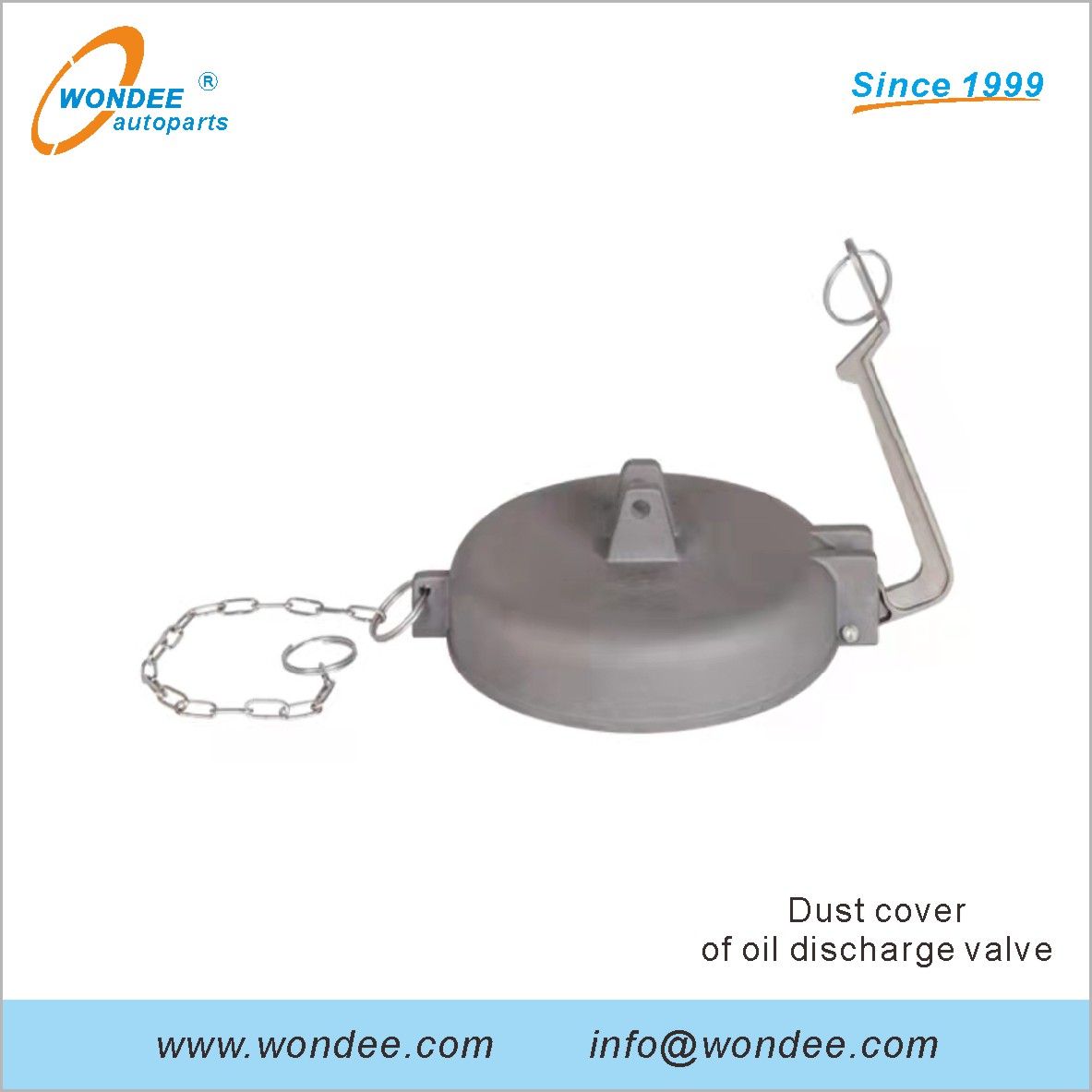 Dust Cover of Oil Discharge Valve for Fuel Tanker Truck Parts