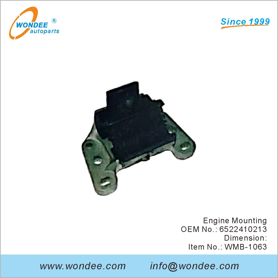 Engine Mounting OEM 6522410213 for Benz from WONDEE