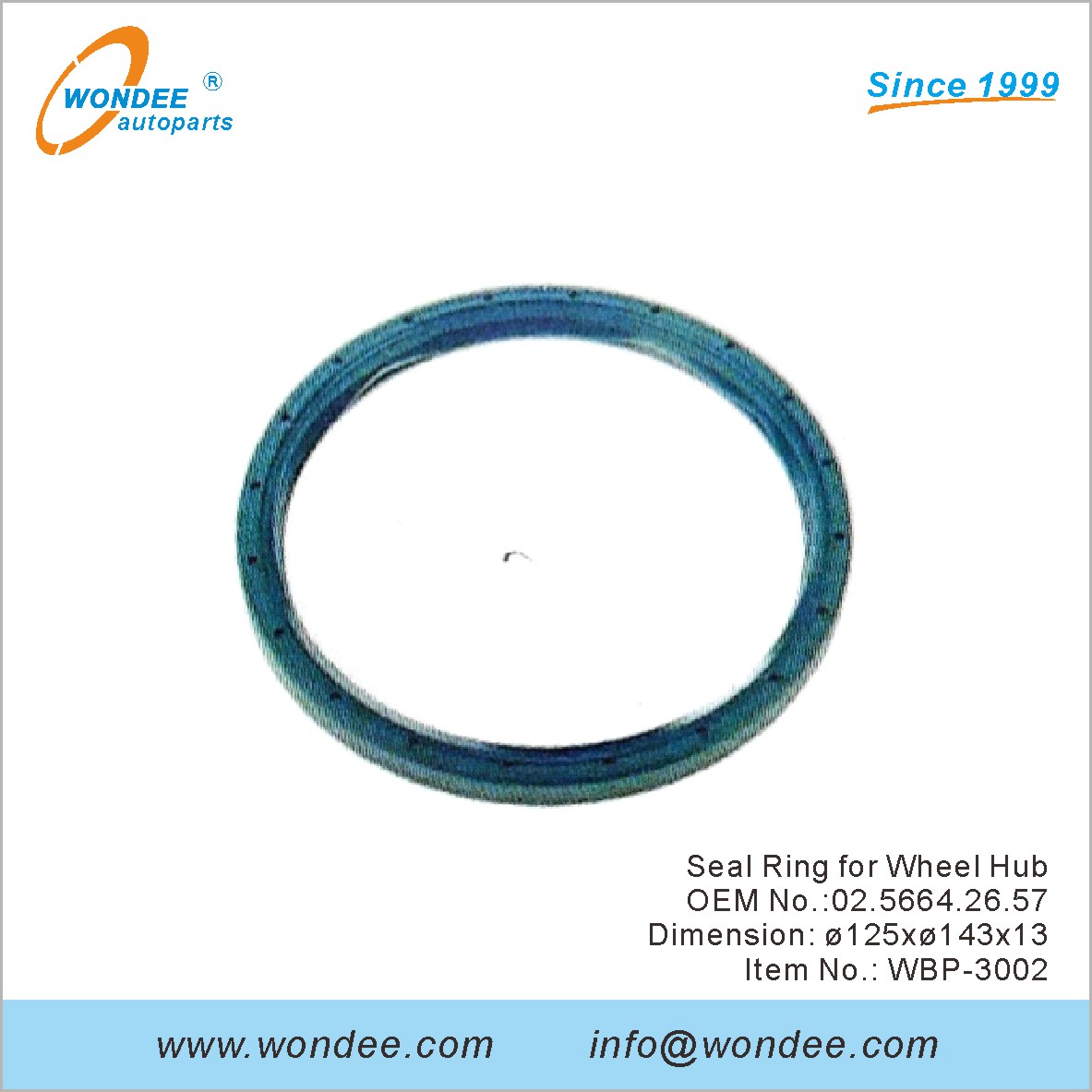 Seal Ring for Wheel Hub OEM 0256642657 for BPW from WONDEE