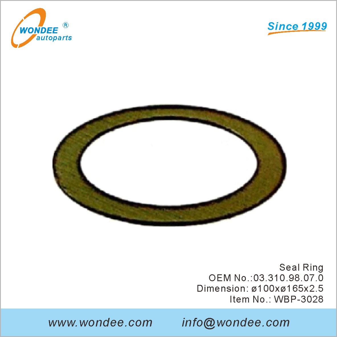 Seal Ring OEM 0331098070 for BPW from WONDEE