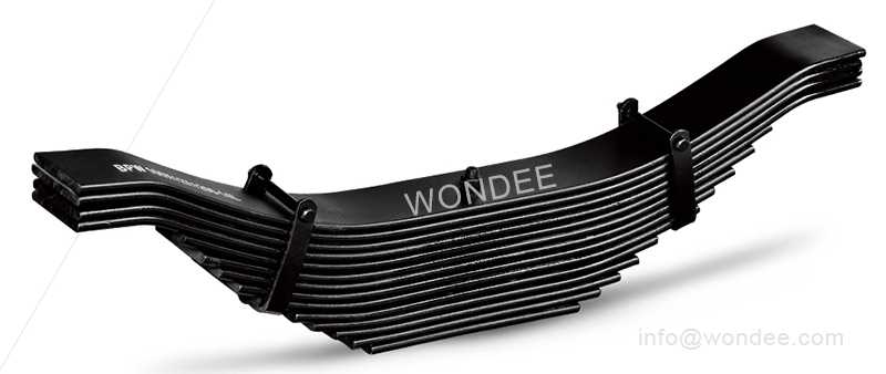 A heavy duty leaf spring for trailers and trucks from a China manufacturer/WONDEE Autoparts