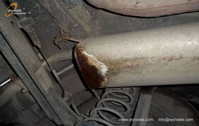 The Exhaust Pipe Is Rusty, What Is The Solution? - Wondee Autoparts