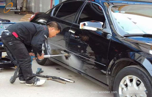 replace or repair the deformed parts (5)
