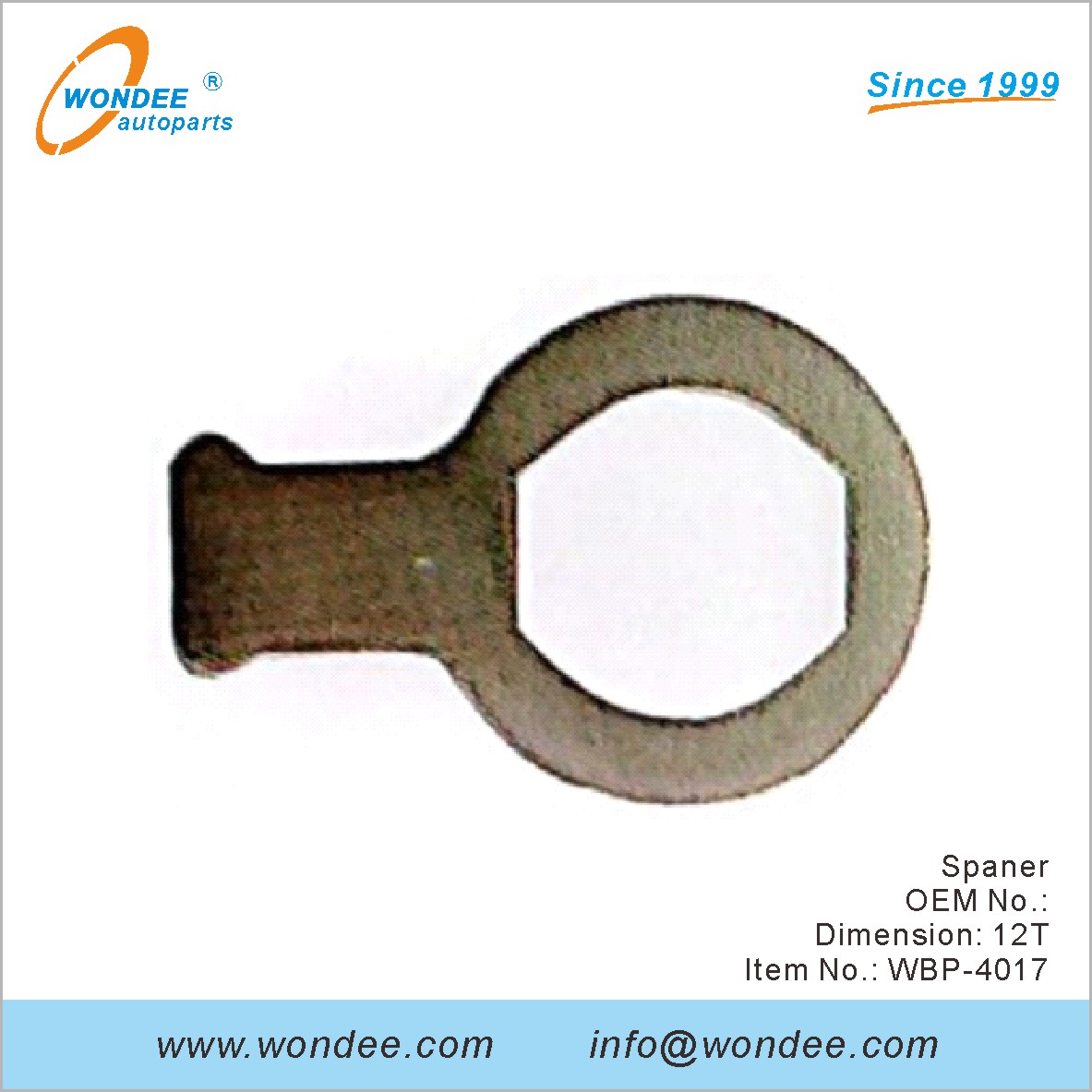 Spaner OEM for BPW from WONDEE (2)