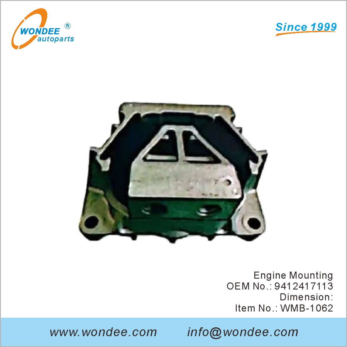 Engine Mounting OEM 9412417113 for Benz from WONDEE