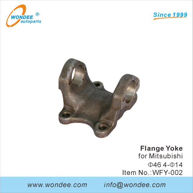 Different Types of flange yokes and flanges for Trucks