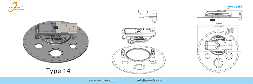 Manhole cover of Tanker trailer for Diesel and gasoline from WONDEE Autoparts (19)