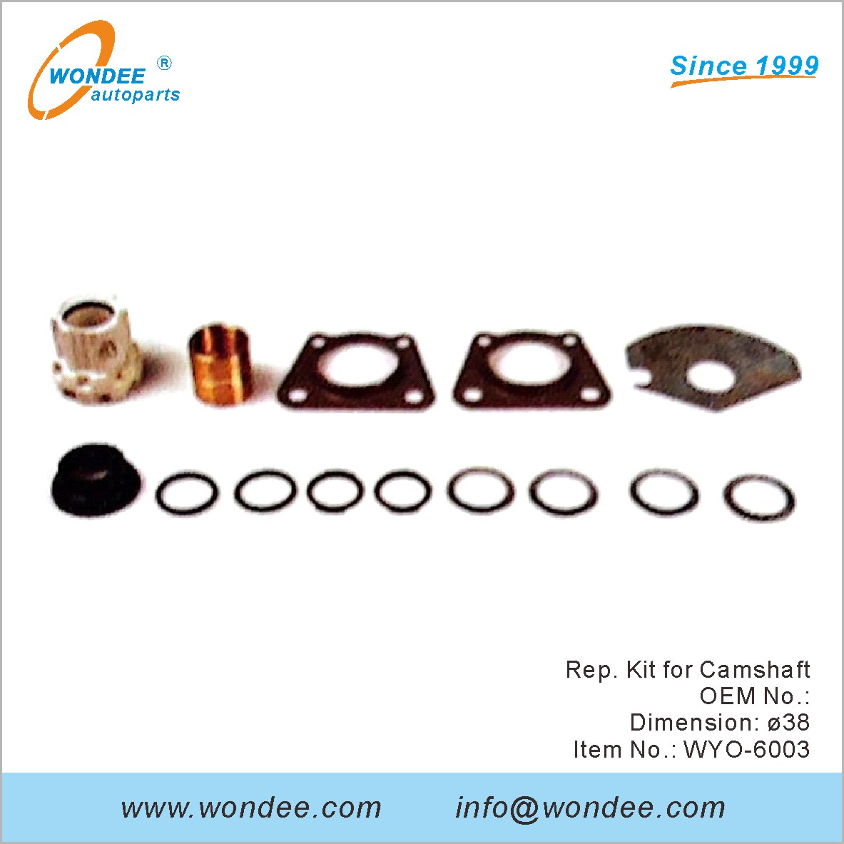 Rep. Kit for Camshaft OEM for Volvo from WONDEE (2)