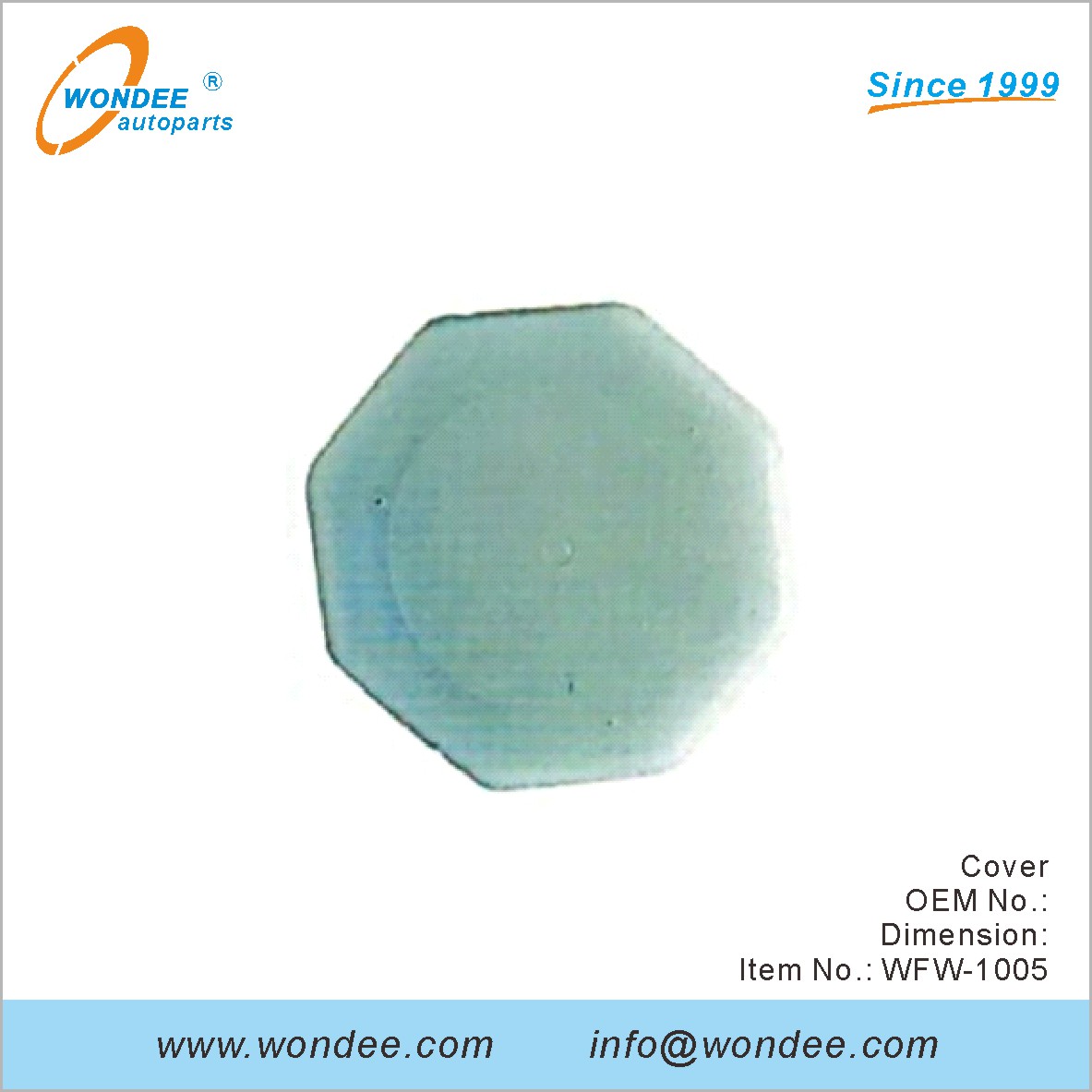 Cover OEM for FUWA from WONDEE
