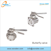 Stainless Steel Butterfly Valve for Fuel Tanker Truck Parts