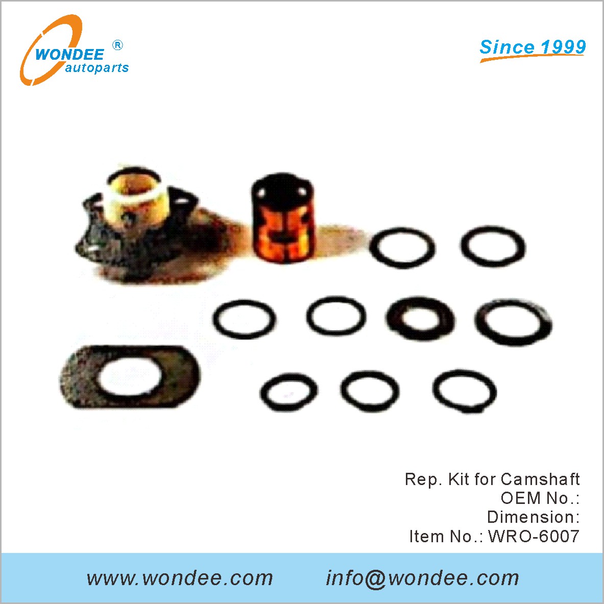 Rep. Kit for Camshaft OEM for ROR from WONDEE