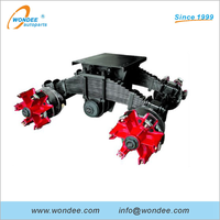 28T High Mounting Plate Spoke Type Bogie for Semi Trailer And Truck