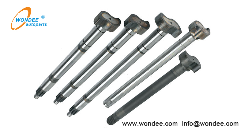 American type S-camshaft for semi trailer alxe