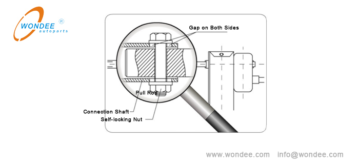 JOST landing gear for heavy duty semi trailer from China manufacturer/WONDEE Autoparts