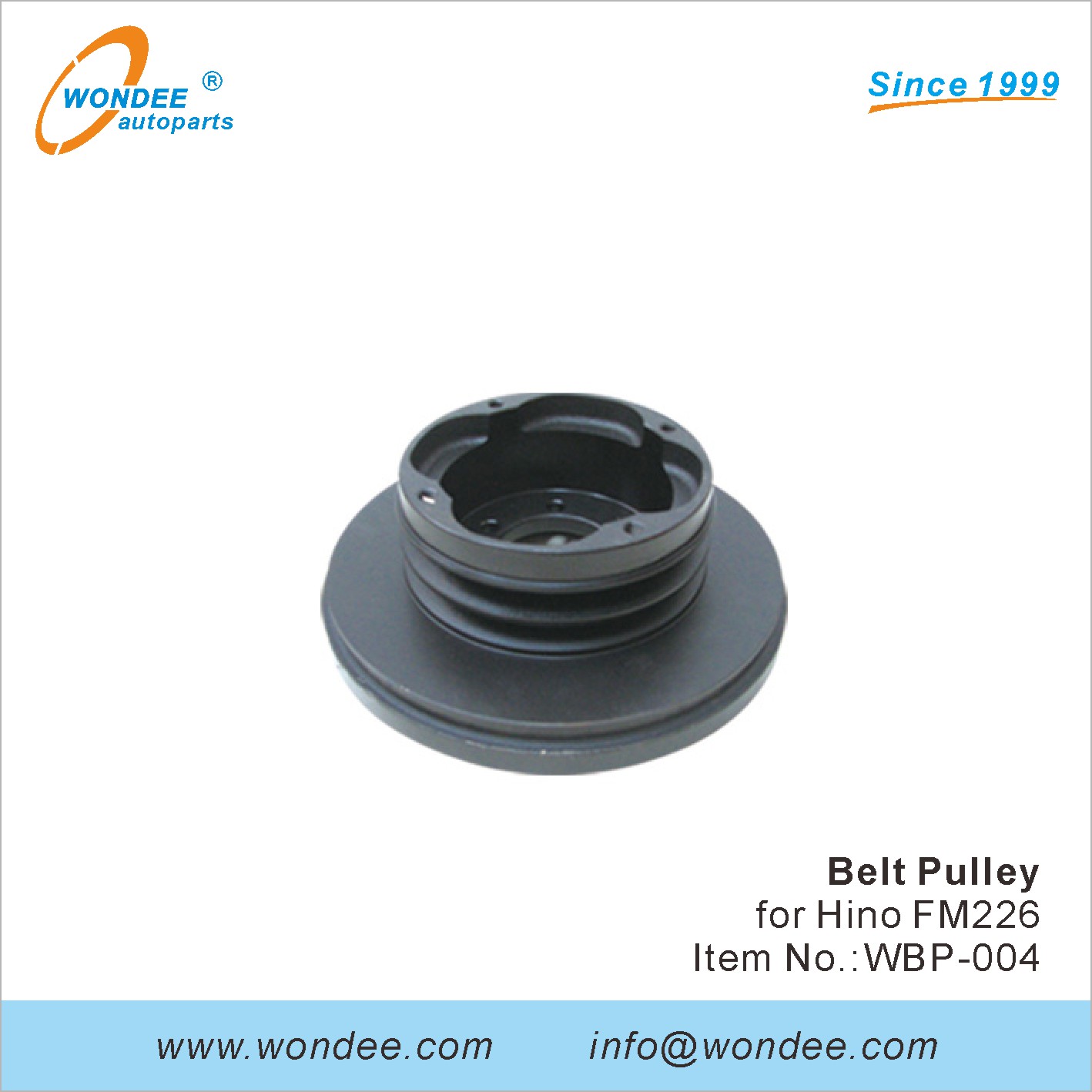WONDEE Belt Pulley (4)
