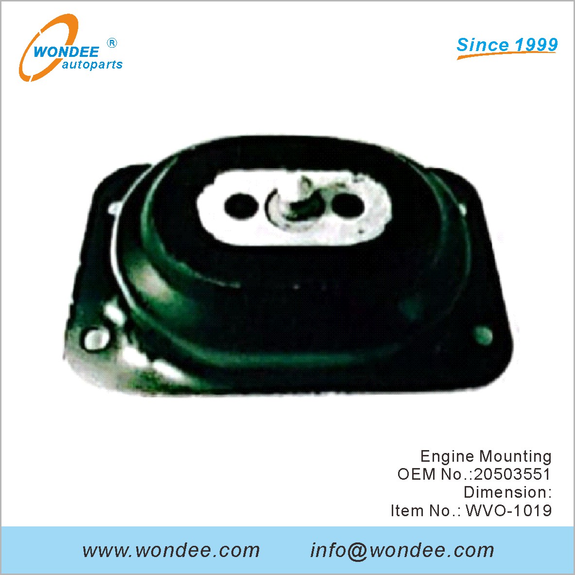 Engine Mounting OEM 20503551 for Volvo from WONDEE
