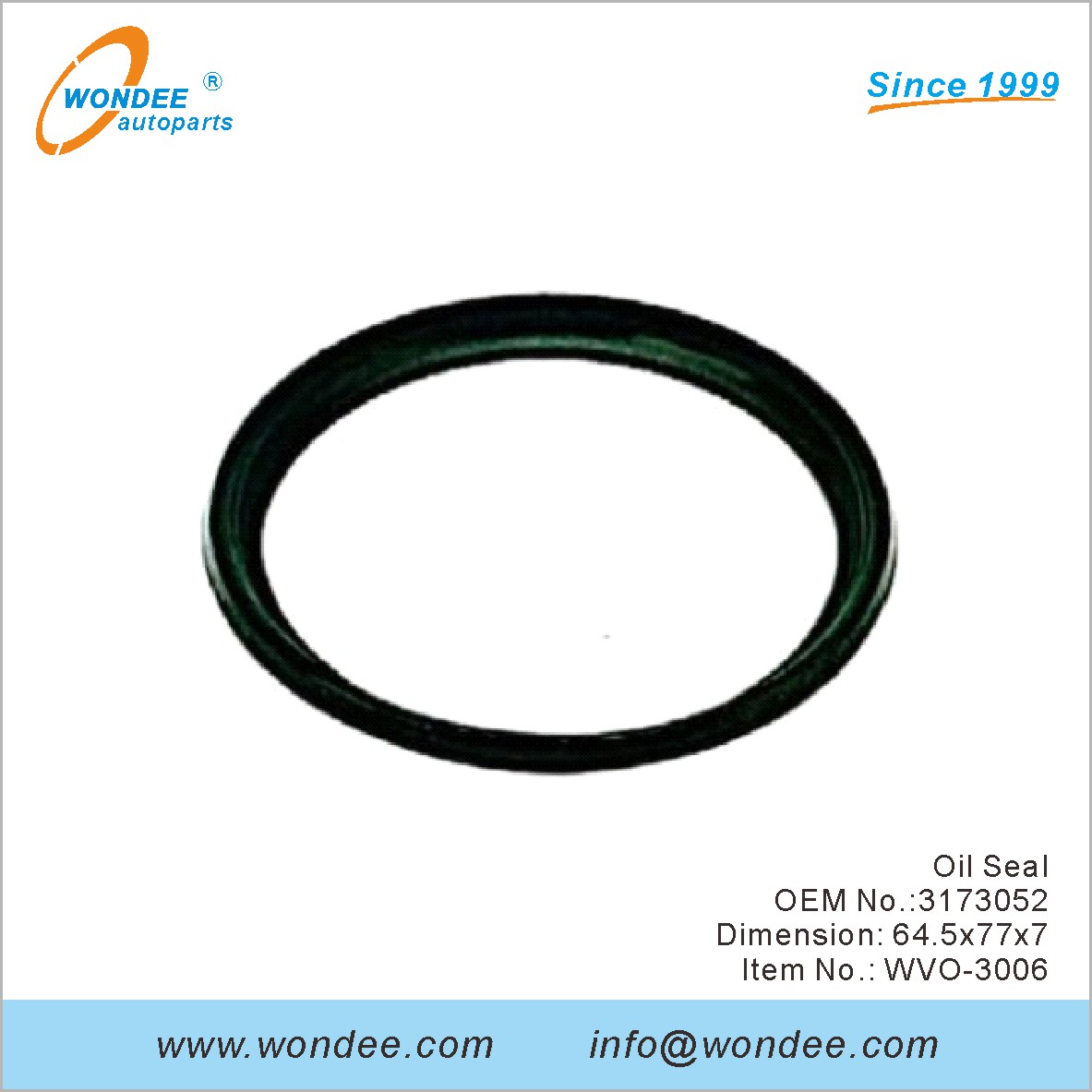 Oil Seal OEM 3173052 for Volvo from WONDEE