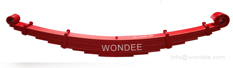 A conventional leaf spring for semi trailers and truck suspensions from a China manufacturer/WONDEE Autoparts