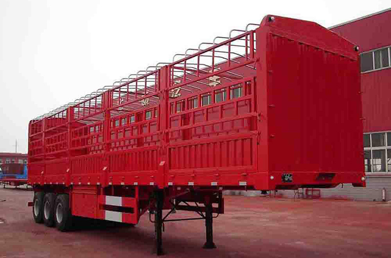 WONDEE 2-axle, 3-axle warehouse grid semi trailer for bulk goods transportation from China supplier