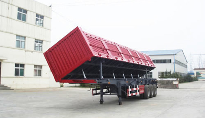 WONDEE 3-axle dumping and tipping semi trailer from China manufacturer